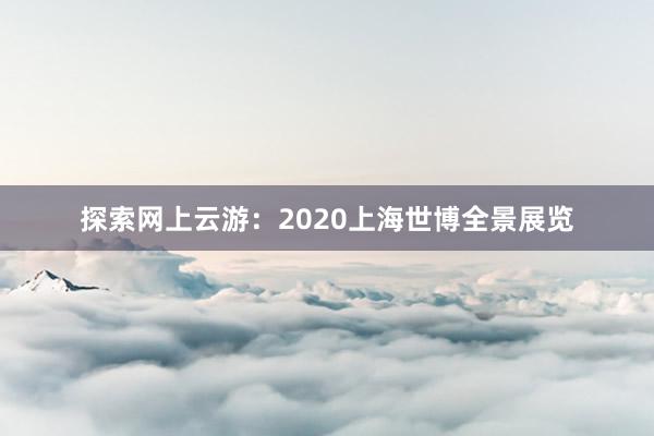 探索网上云游：2020上海世博全景展览